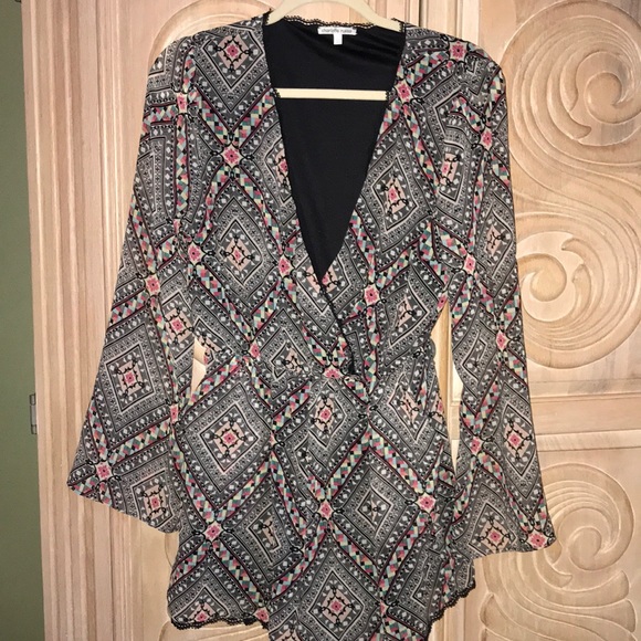 Other - Romper . Long sleeve light fabric